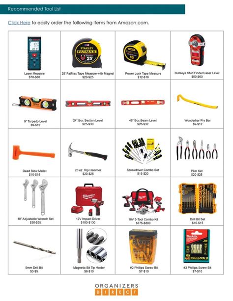 local 8 tool list